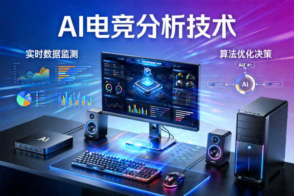 科技感硬件设备与AI模型电竞分析技术