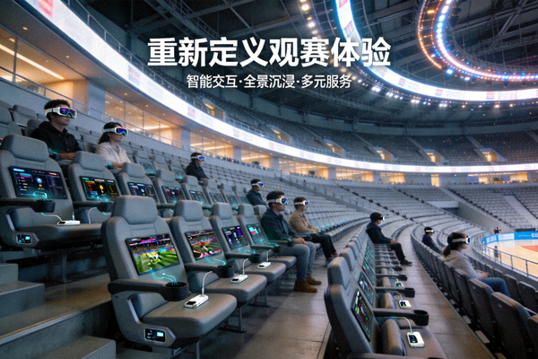 现代体育馆看台观众席与重新定义观赛体验