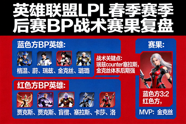 英雄联盟LPL春季赛季后赛BP战术赛果复盘